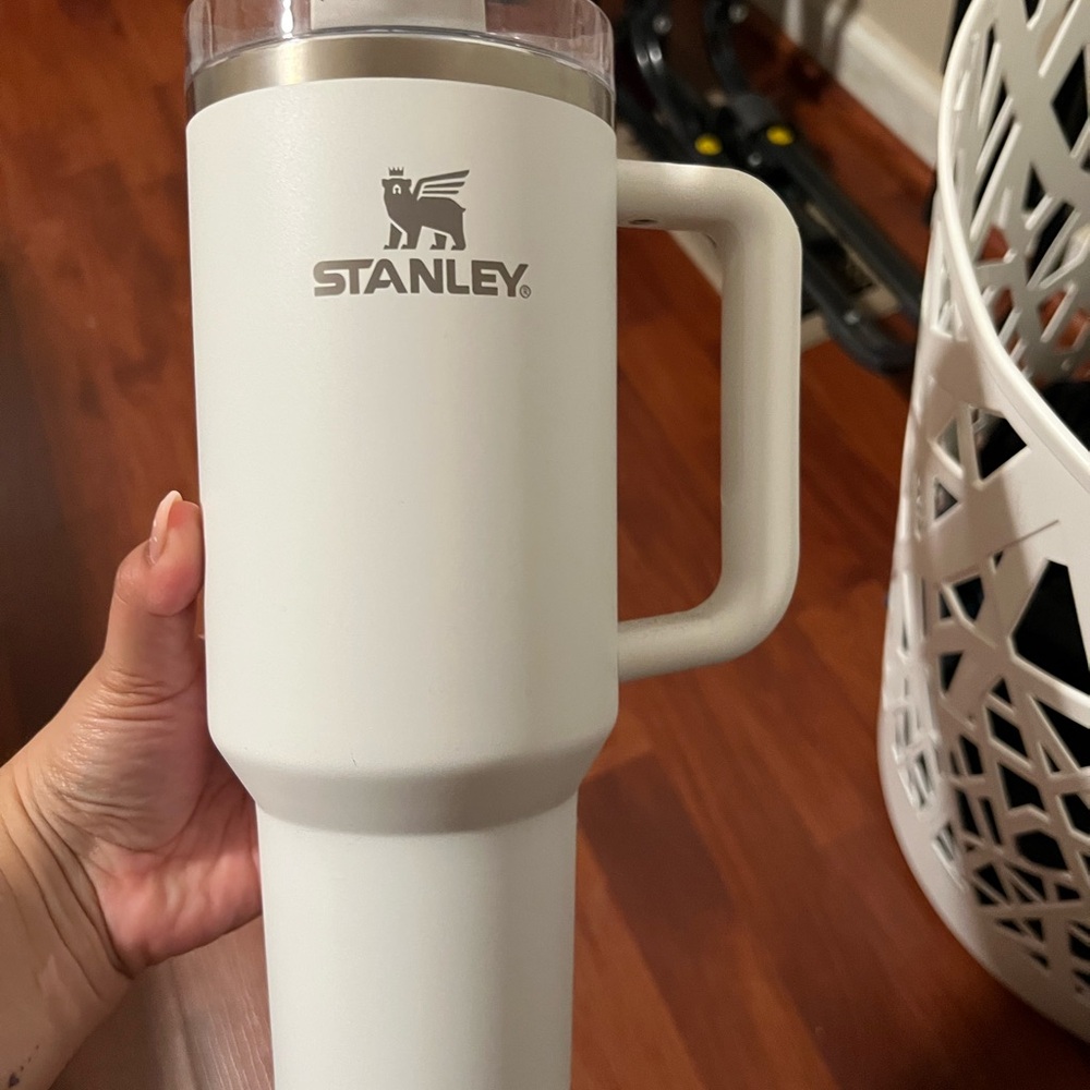 Stanley Off-White Tumbler with Handle